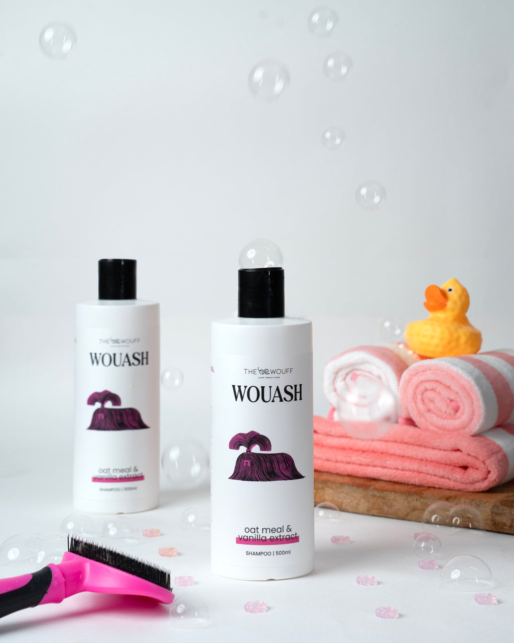 OATMEAL AND VANILLA EXTRACT WOUSH SHAMPOO