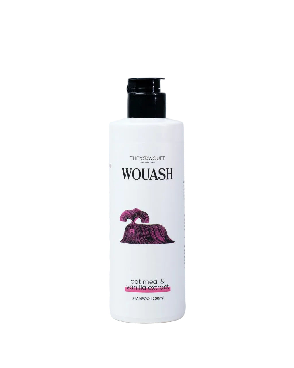 OATMEAL AND VANILLA EXTRACT WOUSH SHAMPOO