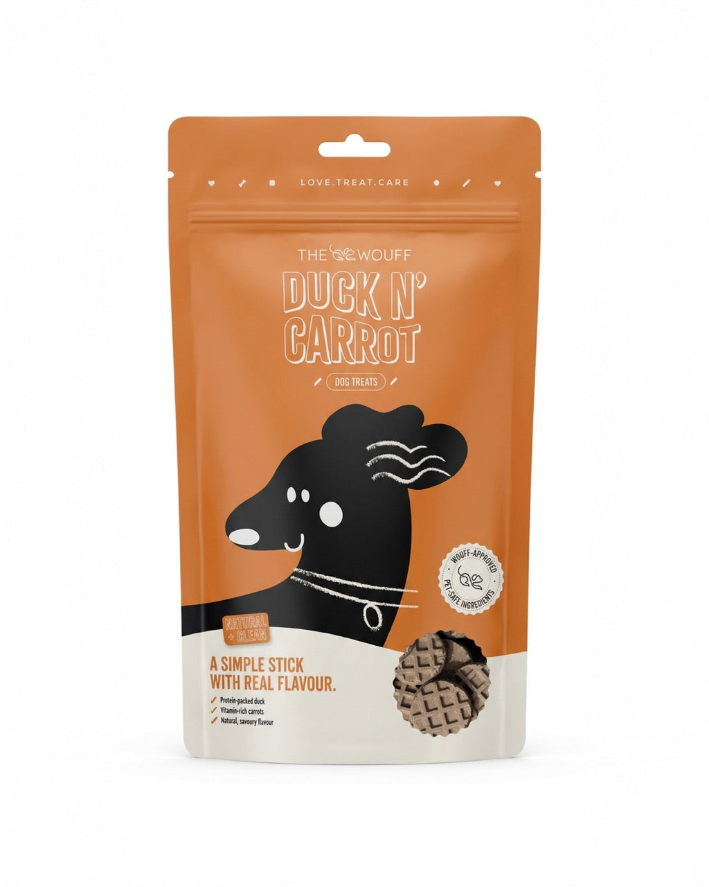 Duck N’ Carrot Natural Dog Treats (Pack of 4) – Protein Rich Healthy Snacks